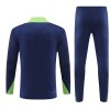 Brasilia Training Huppari 2024-25 Neljännes Zip Navy - Miesten